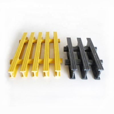 38 mm Υψηλής αντοχής FRP Pultrusion Grating με μεγάλο εύρος στήριξης και ανοικτή περιοχή 40%