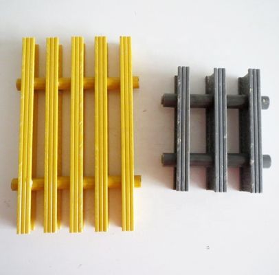 38 mm Υψηλής αντοχής FRP Pultrusion Grating με μεγάλο εύρος στήριξης και ανοικτή περιοχή 40%