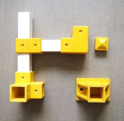 36 mm 50 mm GRP από υαλοειδή ίνες FRP πλαστικό σωληνάριο σιδηροδρόμου