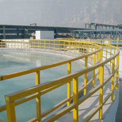 Προσαρμοσμένο σχεδιασμό αποδεκτών χειροπέδων τετραγωνικών σωλήνων από γυαλί ίνες για χημική αντοχή