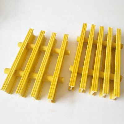 Ελαφρύ FRP Fiberglass Grating Walkway Σχεδιασμένο για πλαστικές εφαρμογές πεζοδρόμου