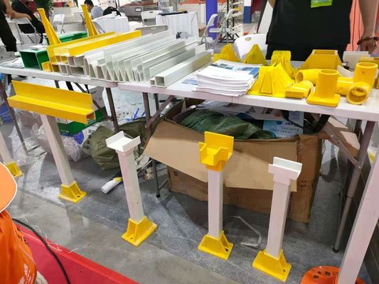 1m έως 11,6m μήκος ανθεκτική δομική στήριξη από GFRP για το δάπεδο του καλαθιού για την εκτροφή χοίρων