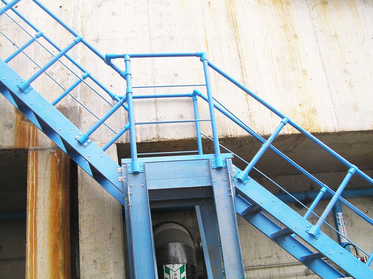 Κεφαλίδα σκάλας από GRP FRP για σκάλες σκάλας σε βιομηχανικό σχεδιασμό