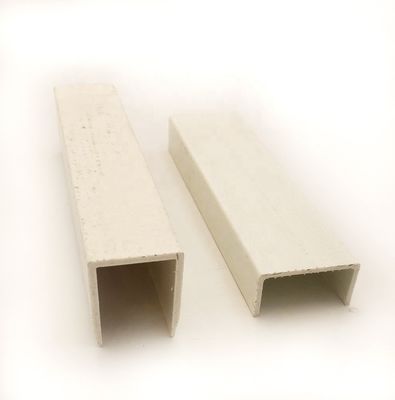 Υψηλής αντοχής 30mm FRP U σχήμα τρύπα για την προστασία της άκρης του πίνακα Custom Cutting Service