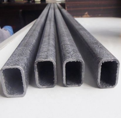 30mm Fiberglass ορθογώνιο σωλήνα ελαφρύ FRP σωλήνα για χειριστή χόκεϊ πάγου και περισσότερα
