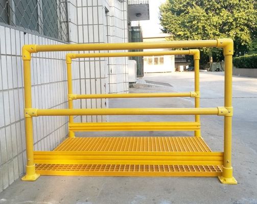 Βιομηχανικός σχεδιασμός δαπέδου 50 mm στρογγυλό σχοινί FRP για μονάδα επεξεργασίας λυμάτων
