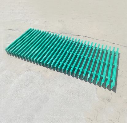 25 mm 38 mm GFRP Fiberglass Pultruded FRP Γκαράζ για το πάτωμα