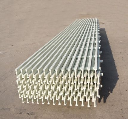 25 mm 38 mm GFRP Fiberglass Pultruded FRP Γκαράζ για το πάτωμα