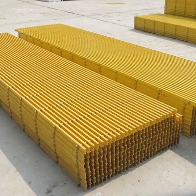 40% 80% ανοικτή περιοχή υψηλής αντοχής σχάρα FRP για εφαρμογές βαρέος φορτίου και υψηλού φορτίου