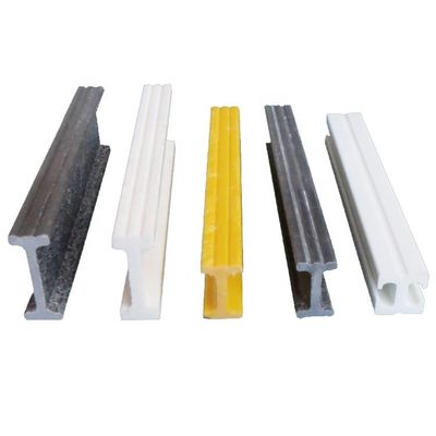 Προφίλ σχήματος FRP Fiberglass I σε διάφορες προδιαγραφές προσαρμοσμένα με χρώματα