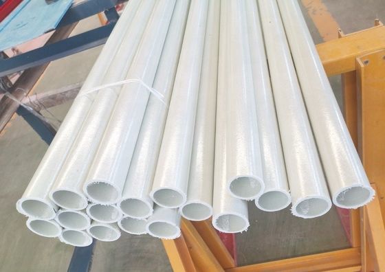 Τεχνική Pultrusion Προσαρμοσμένο Insulted FRP Pole Φράχτης Post Fiberglass σωλήνα για φράχτη