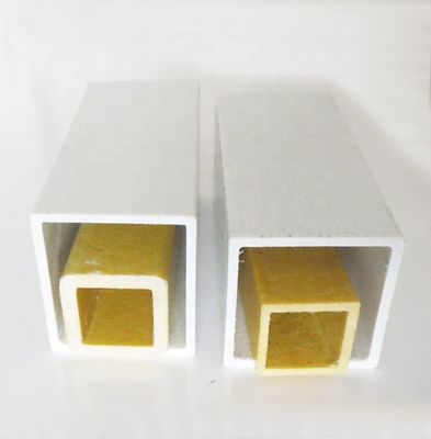 Τεχνική κοπής 19mm 30mm 40mm 50mm τετραγωνικό προφίλ σωλήνα ίνες γυαλί FRP τετραγωνικό σχήμα