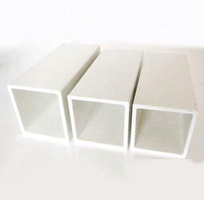 30mm 38mm 44mm 50mm Πυροβόλο GFRP FRP τετραγωνικό σωλήνα
