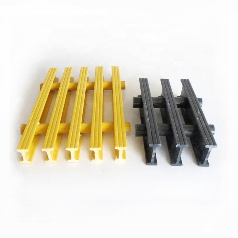 38 mm Υψηλής αντοχής FRP Pultrusion Grating με μεγάλο εύρος στήριξης και ανοικτή περιοχή 40%