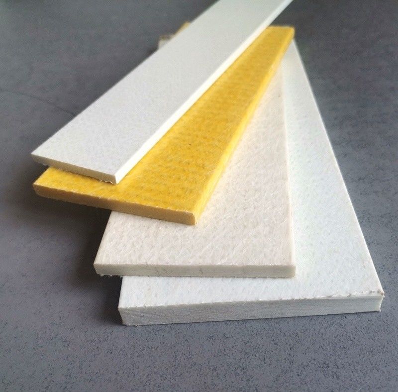 Λεπτή μπάρα υποστήριξης για 80mmx10mm FRP επίπεδη μπάρα GFRP ταινία βελτιώνει τη δομική ακεραιότητα