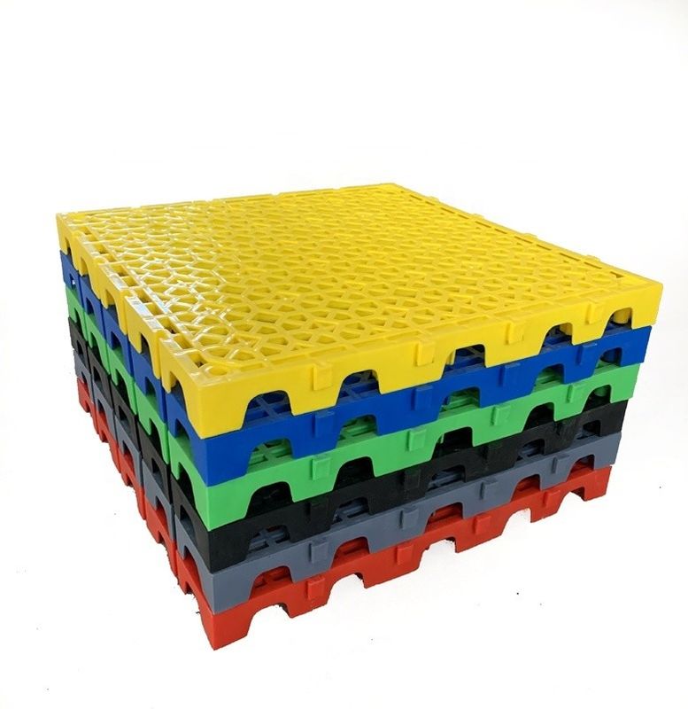 40x40x4.0cm PP Interlocking Plastic Mat για εύκολο πλύσιμο αυτοκινήτων και κάλυψη δαπέδου γκαράζ