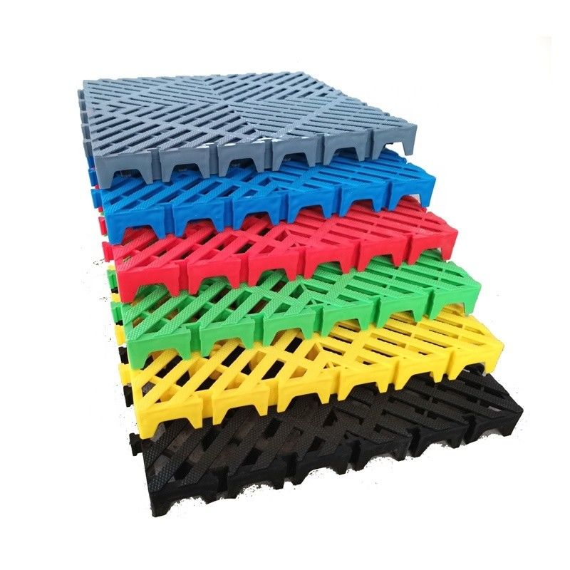 50x50x5.0cm πλαστικές στρώσεις δαπέδου γκαράζ για εργοστάσιο πλύσης αυτοκινήτων Στυλ βιομηχανικού σχεδιασμού